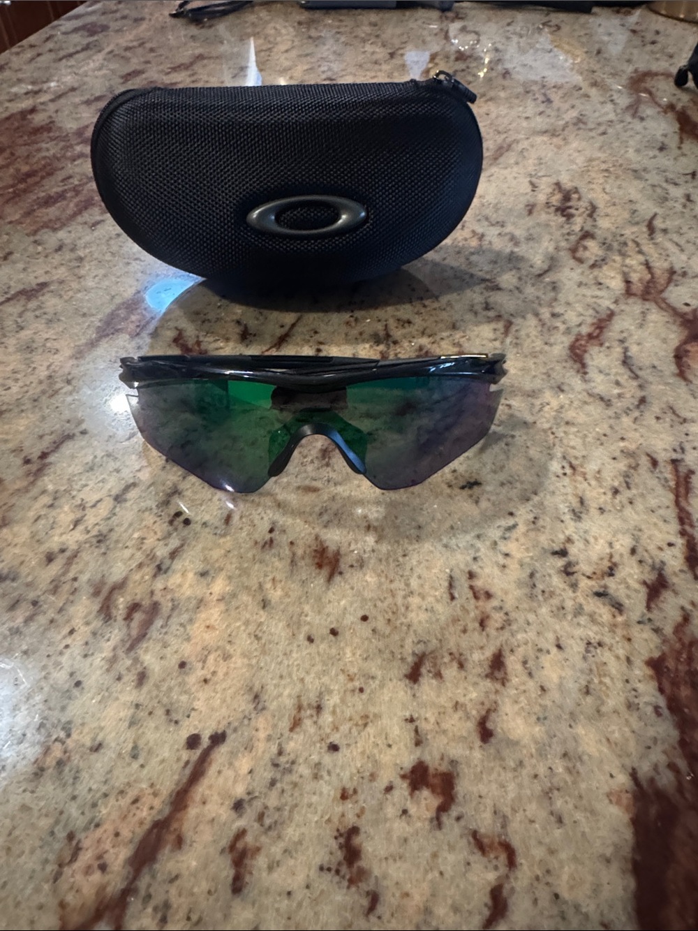 Oakley M2 green/purple lens sunglasses